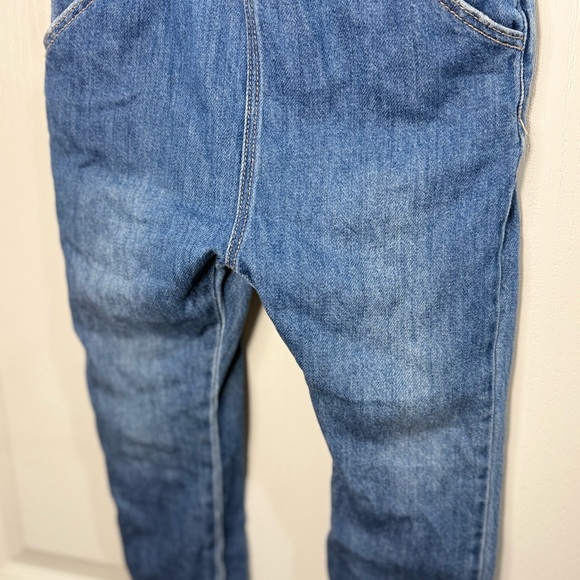 Zara Classic Blue Denim Overalls - Picture 3 of 6